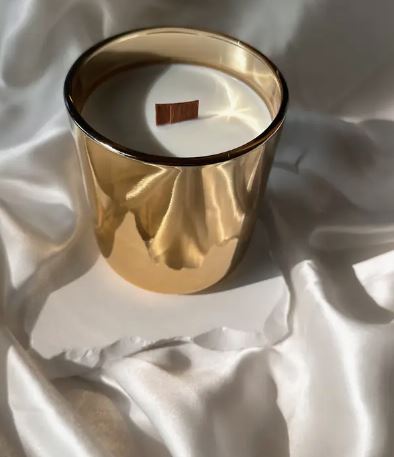 Opulent Gold Candle