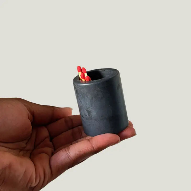 Match Striker | Concrete Match Holder | Modern Décor
