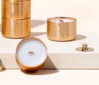 Chic Metallic Tealights: Gold, Copper, Matte Black & White