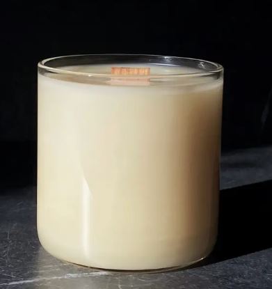 Candle REFILLS 100% Natural Soy Wax With Crackling Wood Wick