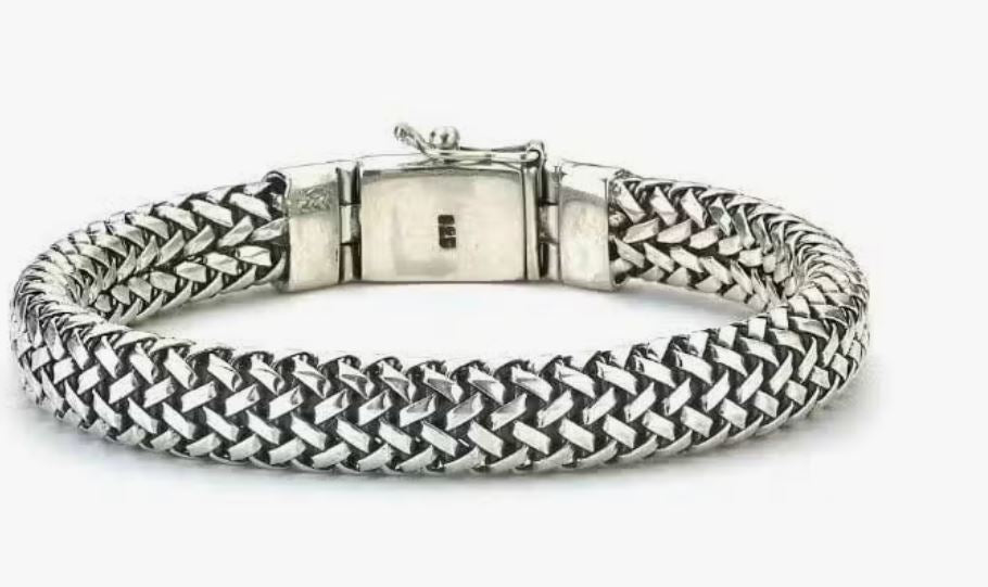 Men's Switchback Bracelet | Sterling Silver