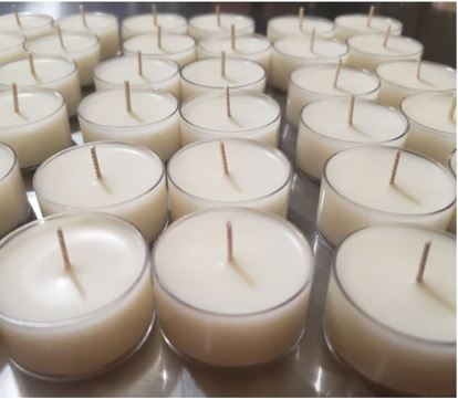 Eco-Friendly, Fragrance-Infused Tealights | No Cups Tea Lights | Zero Waste Candle Refill