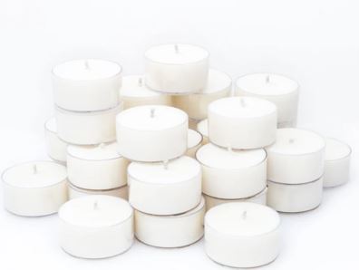 Eco-Friendly, Fragrance-Infused Tealights | No Cups Tea Lights | Zero Waste Candle Refill