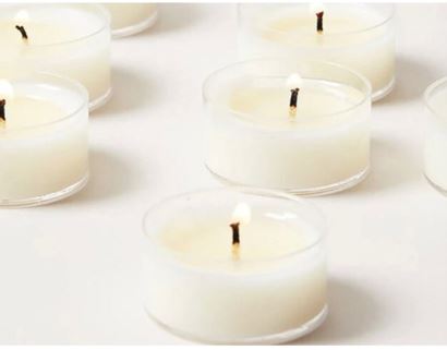 Eco-Friendly, Fragrance-Infused Tealights | No Cups Tea Lights | Zero Waste Candle Refill